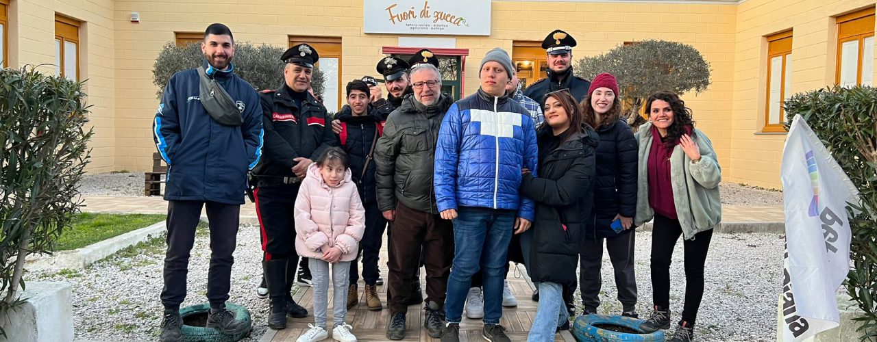 Al momento stai visualizzando Inclusione e legalità, alla Fattoria della Salute abbraccio con Carabinieri di Aversa